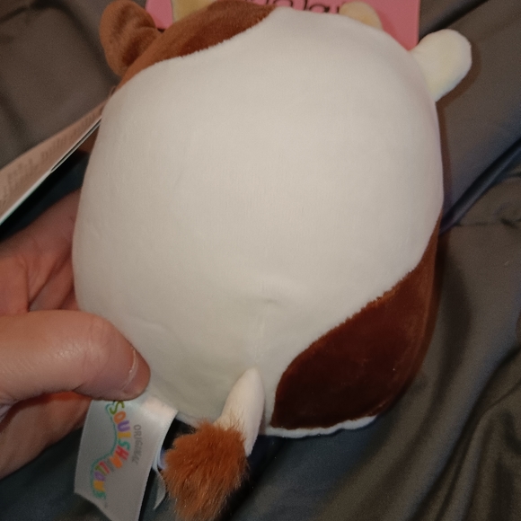 Squishmallow Ronnie the Cow 5" NWT - Picture 2 of 3